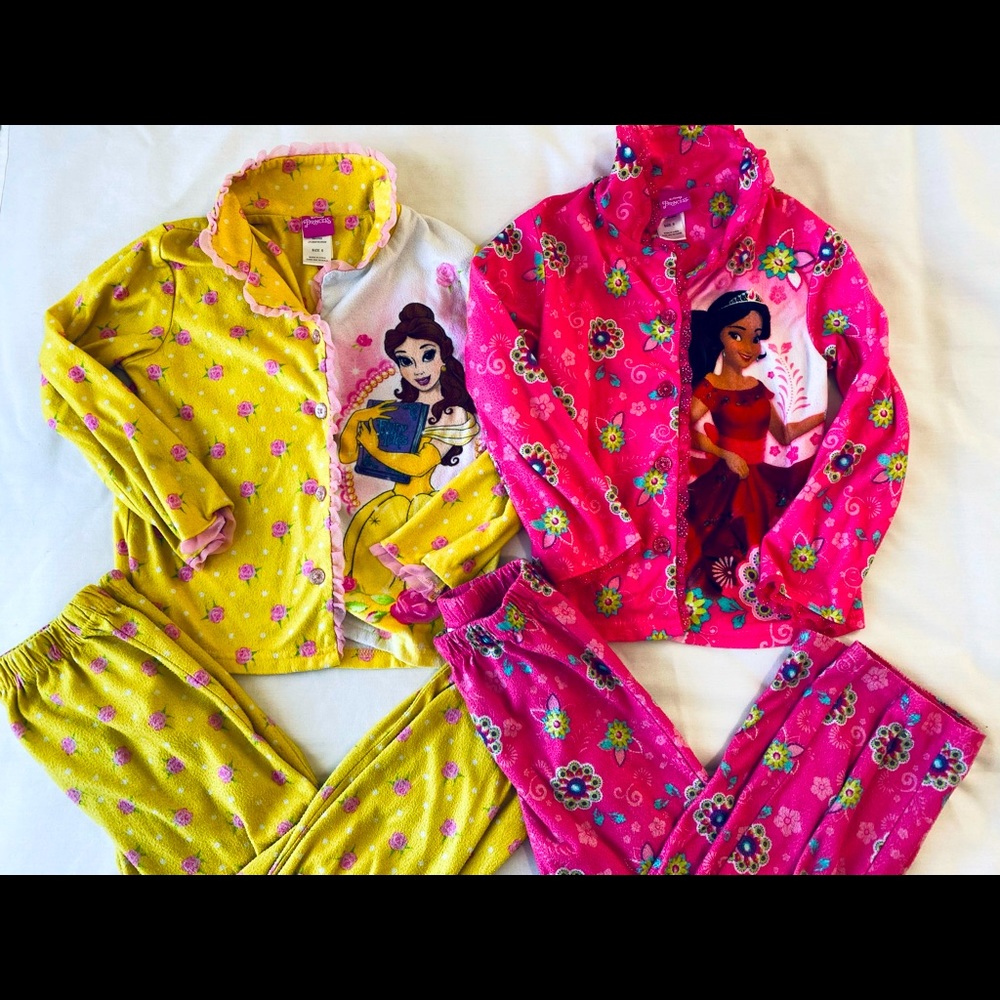 Girls Disney and Desserts PJ Sets
